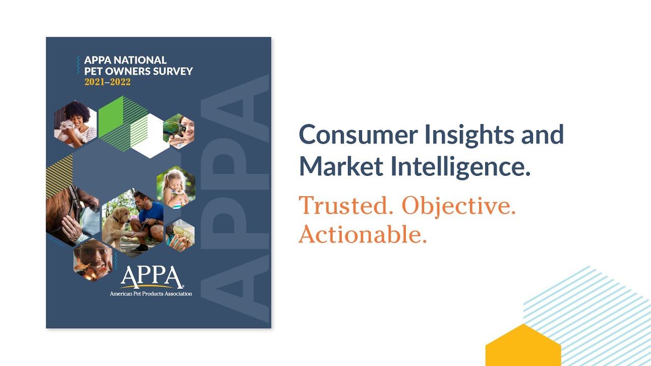 Quick View of the 20212022 APPA National Pet Owners Survey YouTube