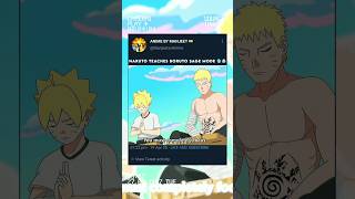 Naruto Teaches Boruto Sage Mode