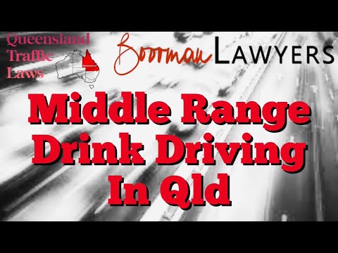 Video thumbnail: Queensland Mid Range Drink Driving Penalties Video: First, Second and Third Offences (QLD)
