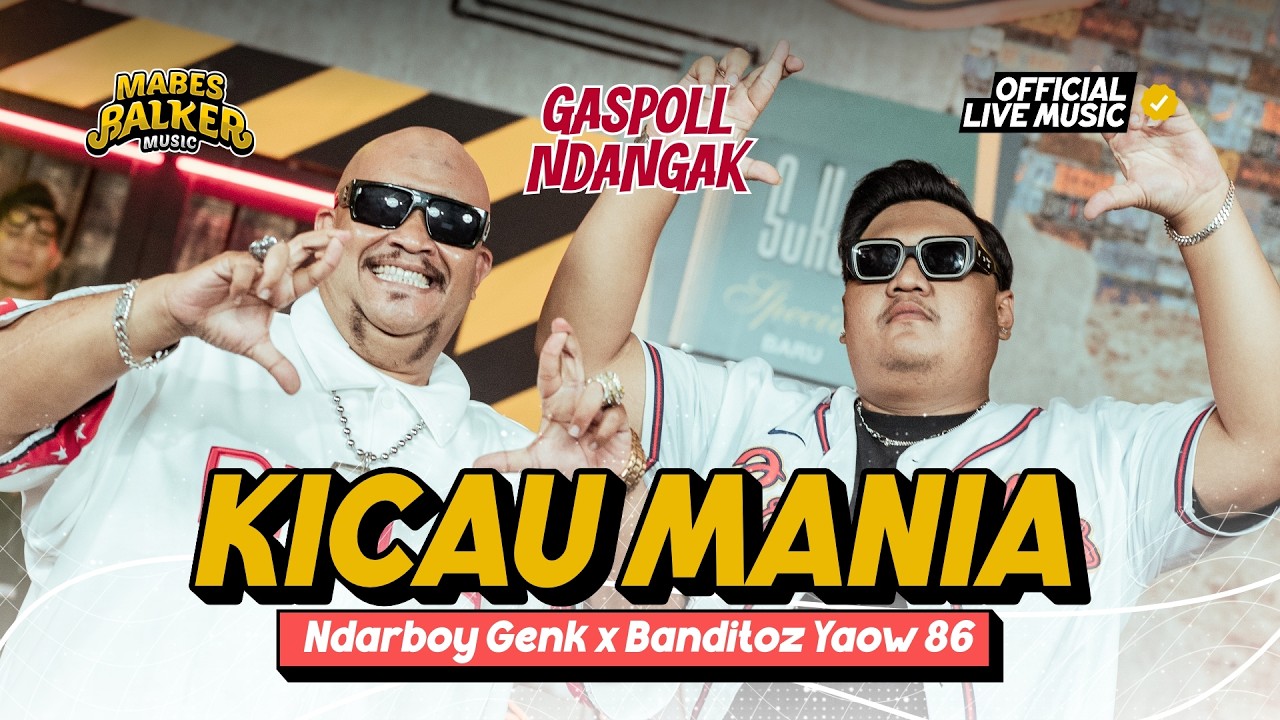 Kicau Mania - Ndarboy Genk x Banditoz Yaow 86 (Official Live Music) Gaspol Ndangak di Gaspol Ndangak