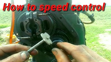 Diesel engine speed control