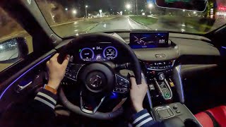 2024 Acura TLX Type S  POV Night Drive (Binaural Audio)