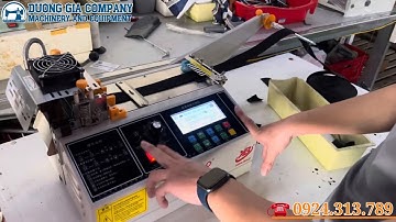Hướng Dẫn Sử Dụng Máy Cắt Dây Đai Tự Động - Máy Cắt Dây Đai - DUONG GIA COMPANY