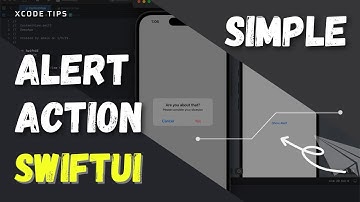 Create Simple Alert in SwiftUI Xcode 14