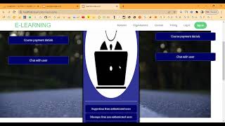 Online E Learning with Payment in PHP Application Projects