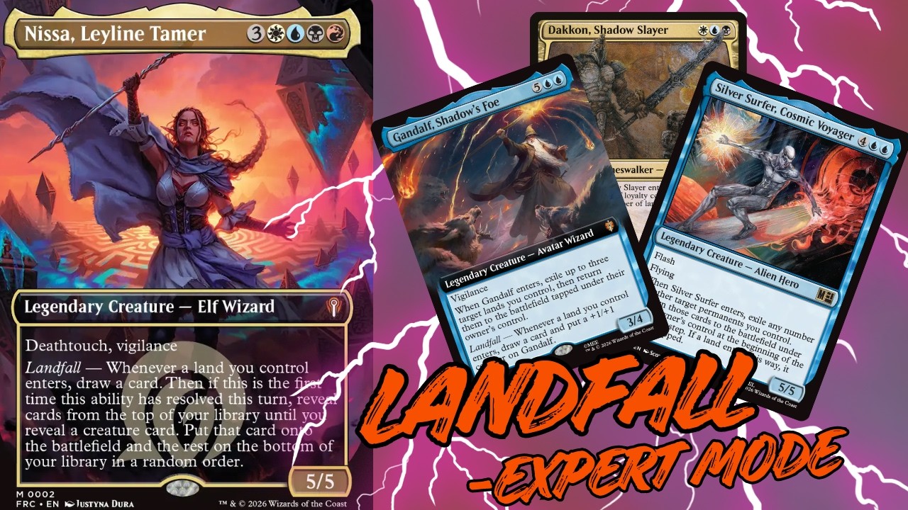 Nissa, Leyline Tamer - MTG Reality Fracture Commander Deck - Chaotic Decks #86 thumbnail