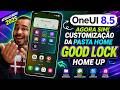 Home Up + PASTA OneUI 8.5! Agora ficou mas fácil customizar essa pasta!