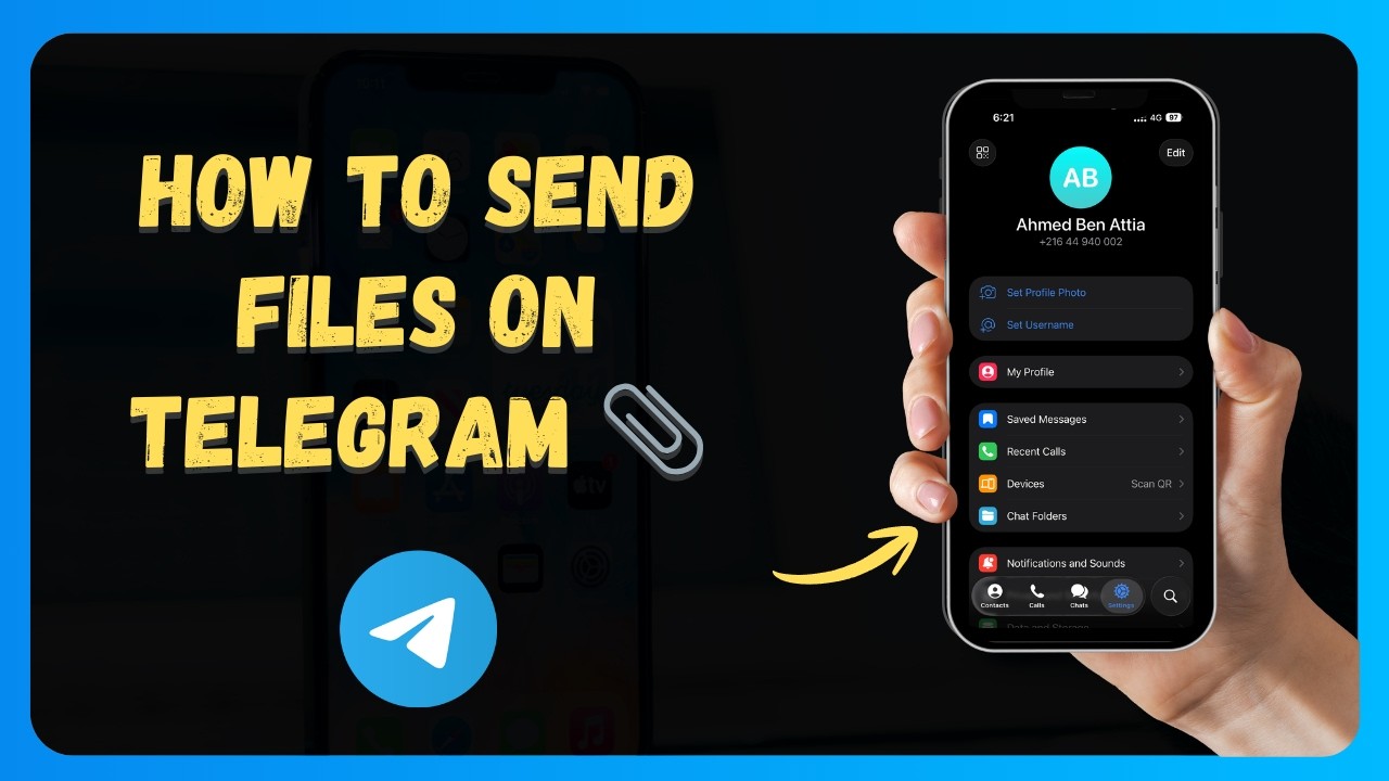 How to Send Files on Telegram 📎 [New 2026 Update]