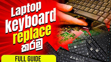 How to Replace Laptop Keyboard | Keyboard Replacement | Acer Aspire E 576 | change keyboard