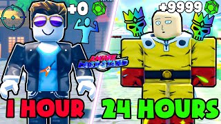 I PLAYED ANIME LAST STAND FOR 24 HOURS AND BECAME A OVERLORD (ROBLOX)
