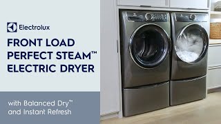 Perfect Steam Electric Dryer with Balanced Dry &amp; Instant Refresh