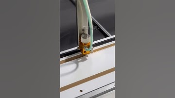 Glue machine｜Gluing wooden shlef can clearly see how automatic glue spraying machine uses water glue