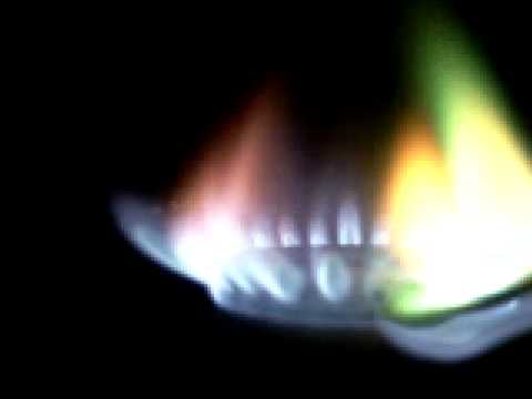Copper Ii Sulphate Flame Test Youtube