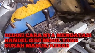 How To Deal With A Hard Gear Shift Handle On A Futura Injection Car