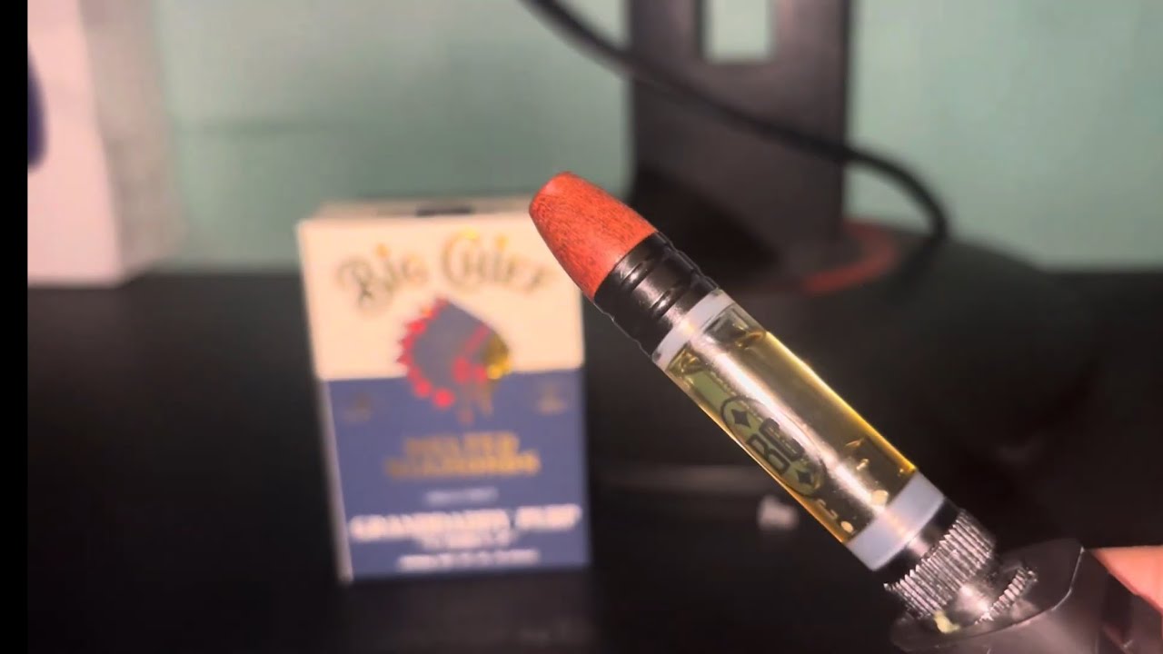 Big Chief Melted Diamonds Thca +Thcp Cartridge-2g indica Gran Daddy Purp