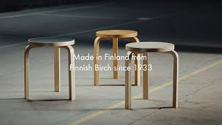 50s-60s製　Alvar Aalto Stool60 ① Discover the Making of Stool 60 | Designed by Alvar Aalto, Made in