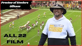 All 22 Film: Preview Of Matt Canada's Steelers Offense... Profile