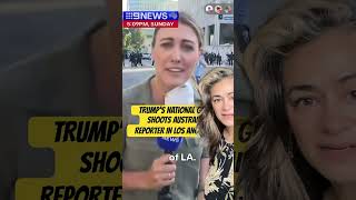 Trumps America: Australian Reporter Shot In Plain Site -LA