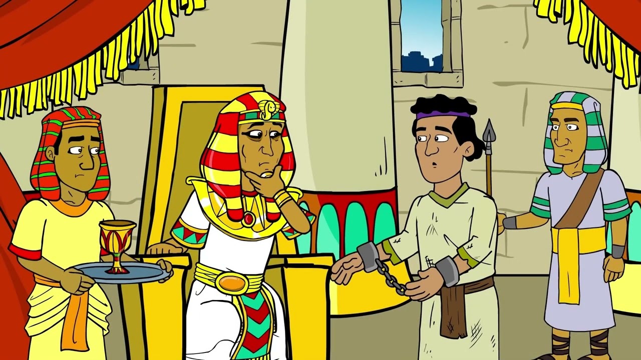 CAA#28 | Mimpi Firaun - Tuhan menolong Yusuf menafsirkan mimpi (Mat 25:23) | Cerita Alkitab Anak