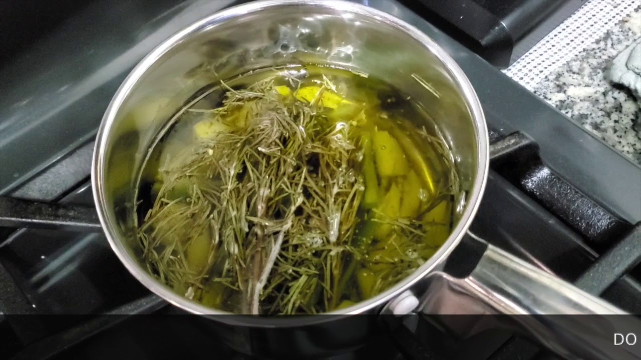 Infused Oil - Rosemary, Garlic and Jalapeño - SUS/Urban Farms 2020