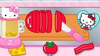 Cocinando con Hello Kitty - Juegos de Cocinar para Niños -Haciendo Magdalenas y Sandwiches screenshot 5