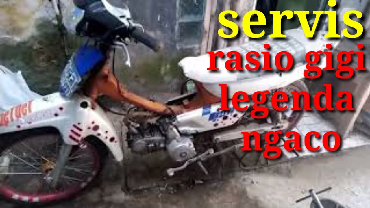 Cara perbaiki gigi motor ngelos 