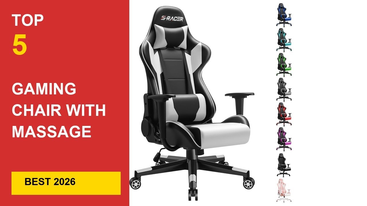 Best Gaming Chair With Massage And Footrest in 2026 - Expert Reviews in 2026