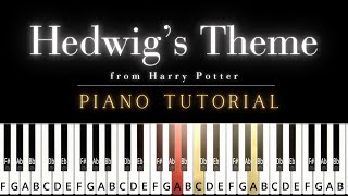 Harry Potter | Hedwig’s Theme - Easy Piano Tutorial