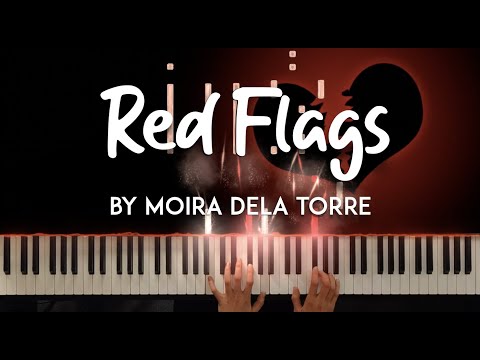 Red Flags (piano sheet music) - Moira dela Torre