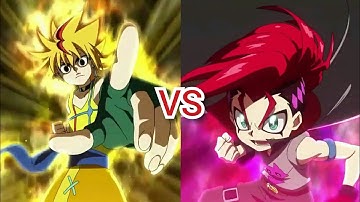 [Free vs Bell] Beyblade Burst Dynamite Battle ep 10 - (AMV)