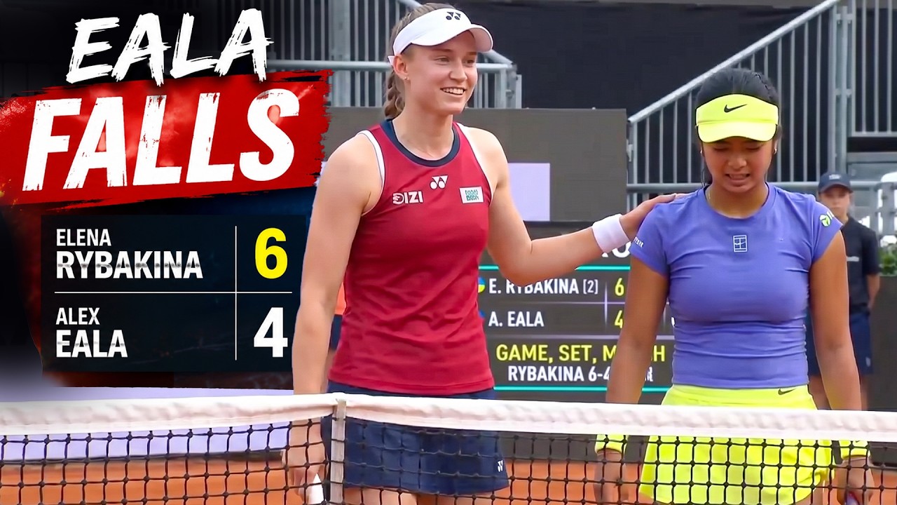 Alex Eala vs Elena Rybakina &mdash; Italian Open 2026 Round of 32 Full Match  Analysis - YouTube