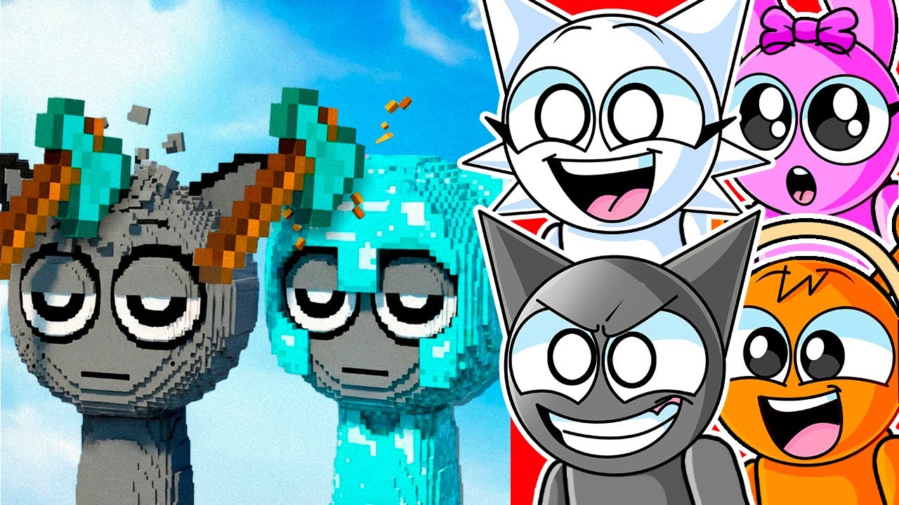 IMPROVING SPRUNKI GRAYS ARMOR Until he SURVIVES!