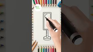 Traffic Light | easy drawing | #drawing #easydrawing #trafficsignals #shorts #viral #trending