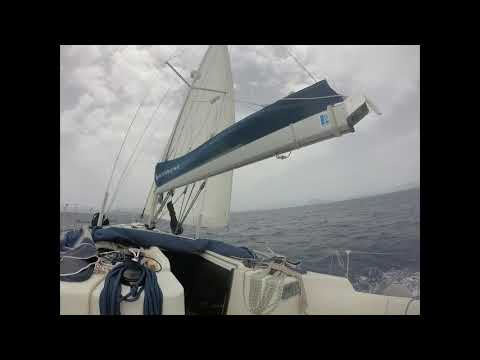 SV Perseus - Da Galaxidi a Vieste in barca a vela - Ponte Rion Antirion e Canale di Levkas pt.2