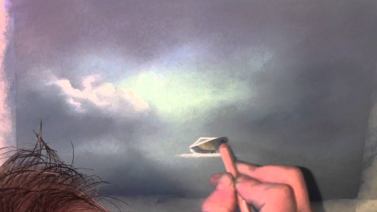 Moody Views - drawing boats in pastel