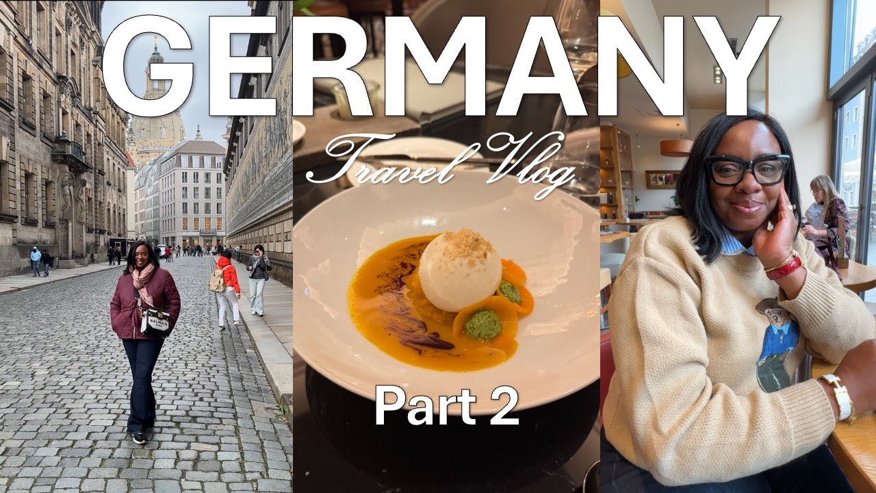 GERMANY TRAVEL VLOG PT 2: DAY TRIP TO DRESDEN, RESTAURANT RECOMMENDATION, MUST SEE ATTRACTIONS
