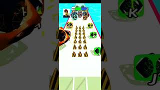 🔠AZ Run - 2048 ABC Runner (Level-112) Max Level || Relaxing ASMR Puzzle Ball Runner Game #shorts