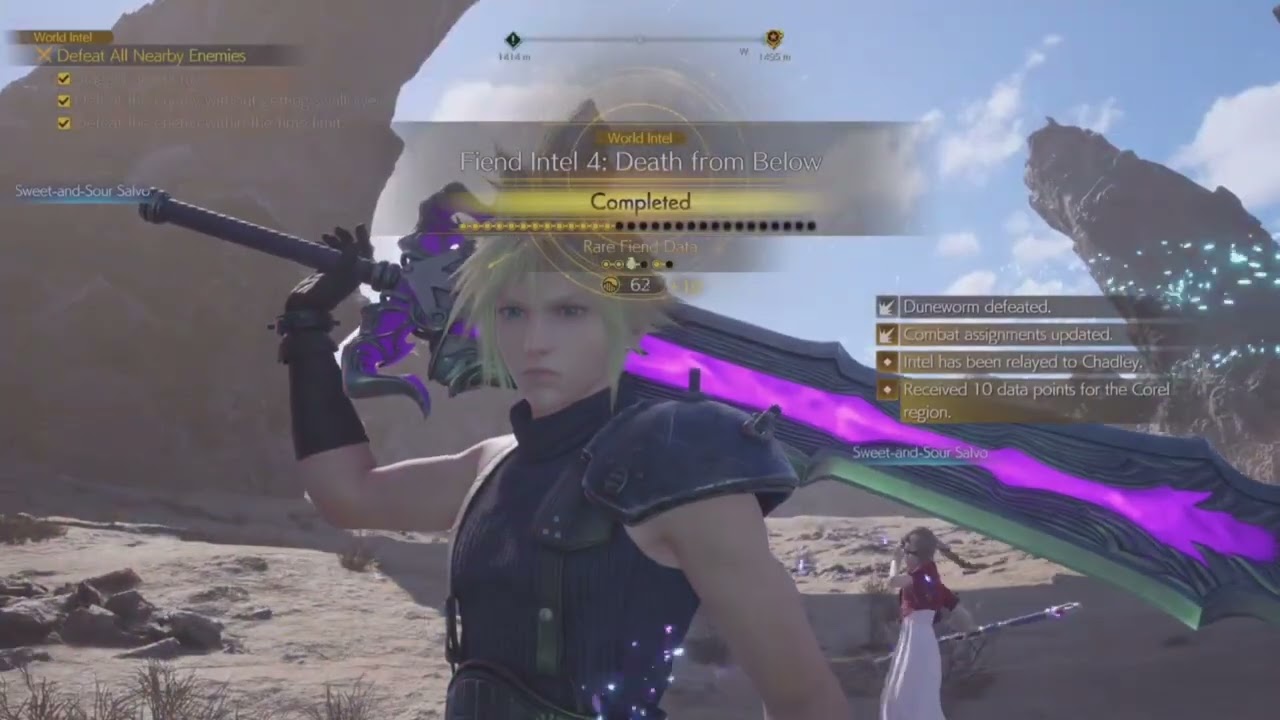 All 6 fiend intel intel Corel region. Final fantasy VII REBIRTH