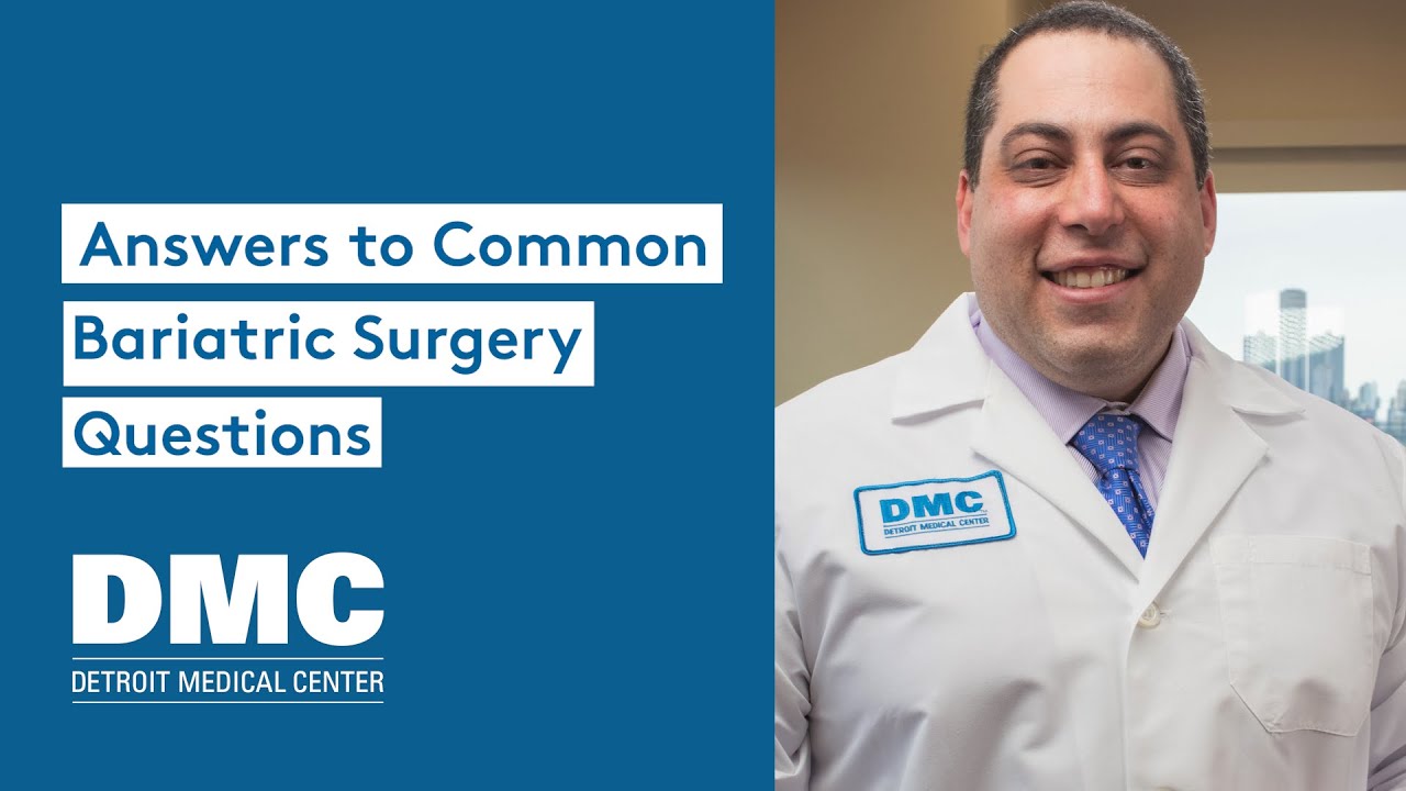 Answers to Common Bariatric Surgery Questions with Dr. Roozbeh Mansour, DMC Bariatric Surgeon