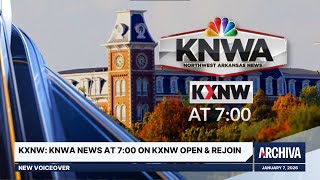 KXNW: KNWA News at 7:00 on KXNW Open &amp; Rejoin -  New Voiceover | January 7, 2026