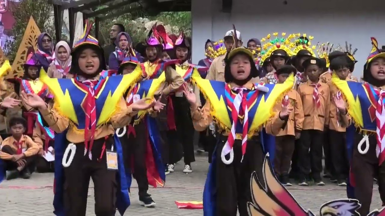 Lomba Yel Pramuka di LGP3 Kwaran Bendungan 2024