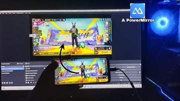 Best Screen Mirror Software For Live Stream Mobile To Pc with Obs || Apowermirror