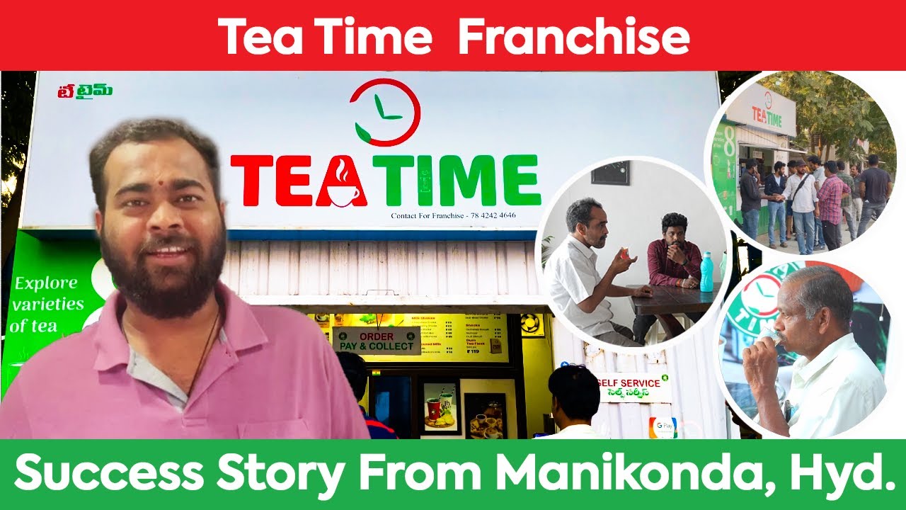 Tea Time Outlet in Manikonda Earning Good Profits Tea Time Success Franchise Business 