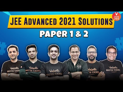 JEE Advanced 2021 [ Question Paper Solutions With Answer Key ] | Vedantu JEE✌