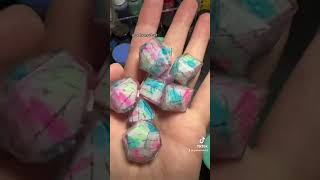 Dice Making - Washi Tape Wrapped Colorful Spell Set: Handmade Dice for Tabletop Gaming screenshot 5