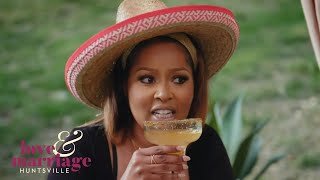 Destiny Confronts Tiffany About Bringing “Ice-Cold Tea” to Brunch | Love & Marriage Huntsville | OWN Profile