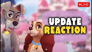 LADY AND THE TRAMP Update Reaction | DISNEY DREAMLIGHT VALLEY