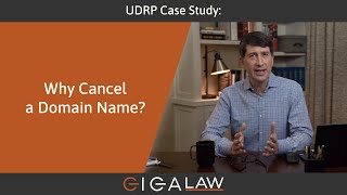 UDRP Case Study: Why Cancel a Domain Name?