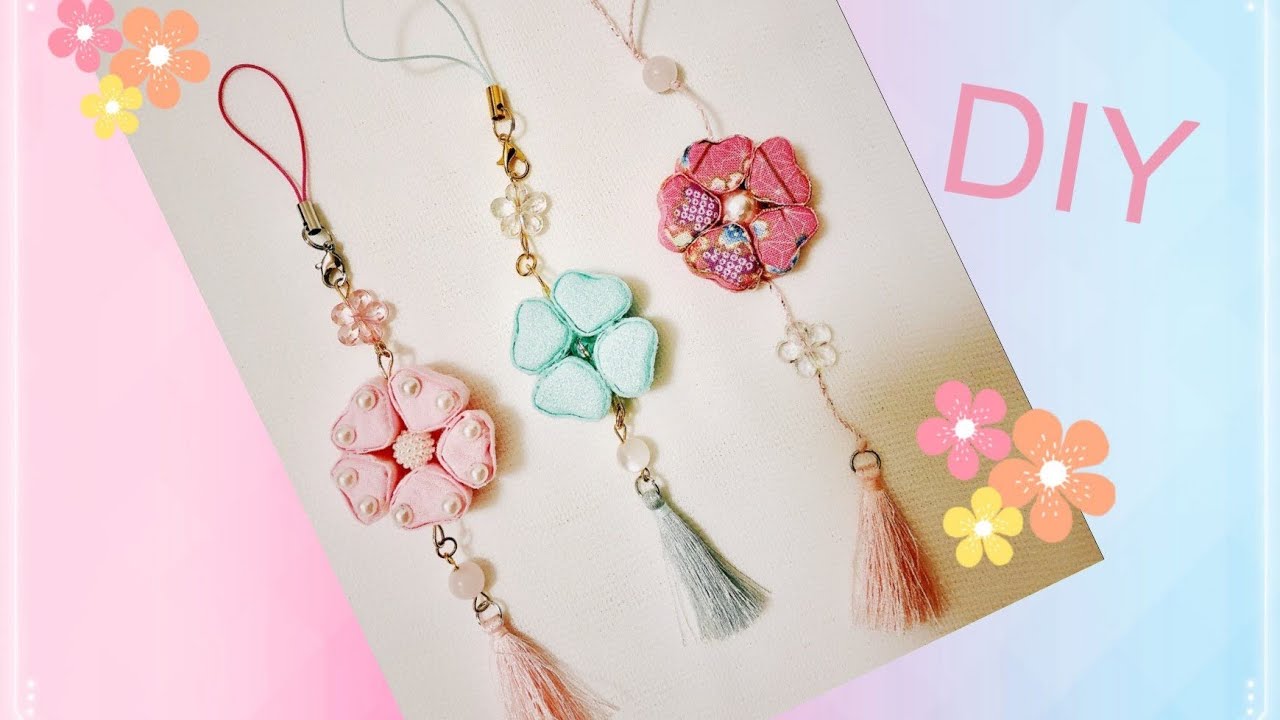 可愛い布小物diy Cloth Accessory Diy 可爱布艺小物diy Youtube