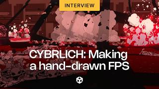 How CYBRLICH turns corporate anxiety into a hand-drawn FPS with Unity